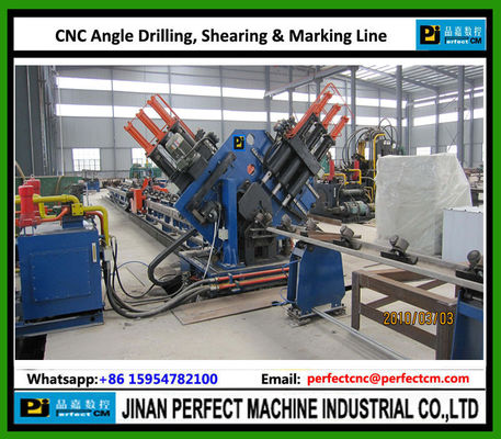 China CNC High Speed Angle Drilling and Marking Line Supplier Used in Transmission Tower Industry (AHD2532)