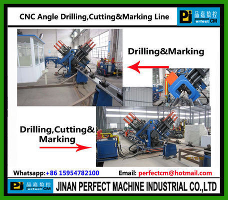 CNC Angle Drilling Production Line Factory in China Used in Transmission Tower Line (BL2532)