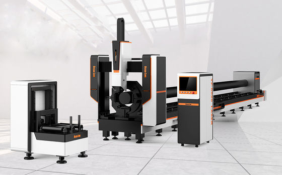 6KW/12KW CNC Fiber Laser Cutting Machine for Tubes,Beams&Other Irregular Steel