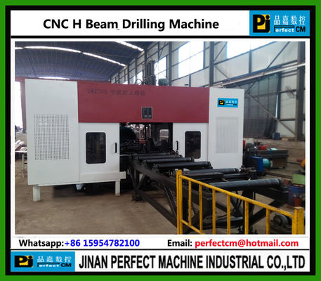 China CNC H Beam Drilling Machine Factory in Steel Structure Industry (Model SWZ700)