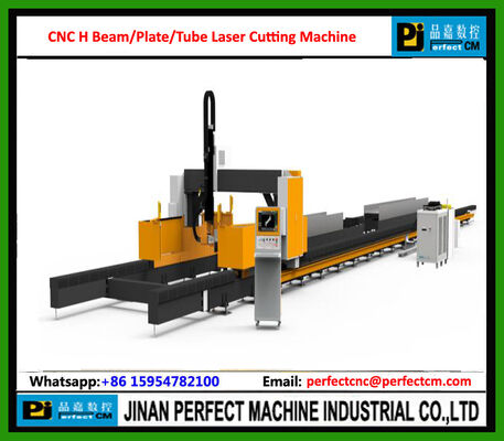 20KW CNC H Beam,Plate,Tubes Laser Cutting Machine